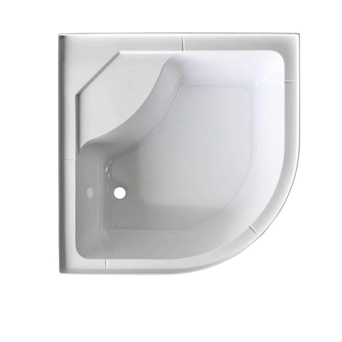 Душевая кабина AvaCan C5090 78325, 90 x 90 см, с крышей, поддон высокий, стекло матовое, профиль хром 