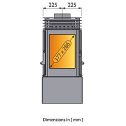 Печь LCI 9 G4 Stove (Liseo Castiron) 