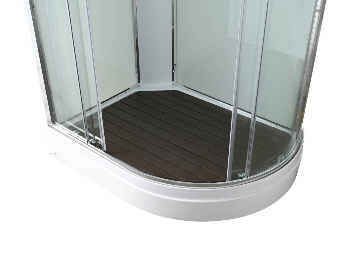 Душевая кабина AvaCan A2912L/A2912R 78234/78236, 120 x 90 см, с крышей, поддон низкий, левая/правая, стекло прозрачное, профиль хром 