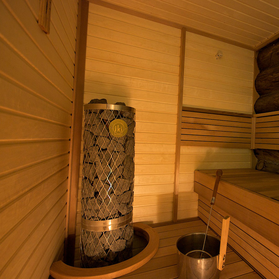 Элетрокаменка для сауны IKI Pillar 6 кВт (5-9 м³, 100 кг камней) 