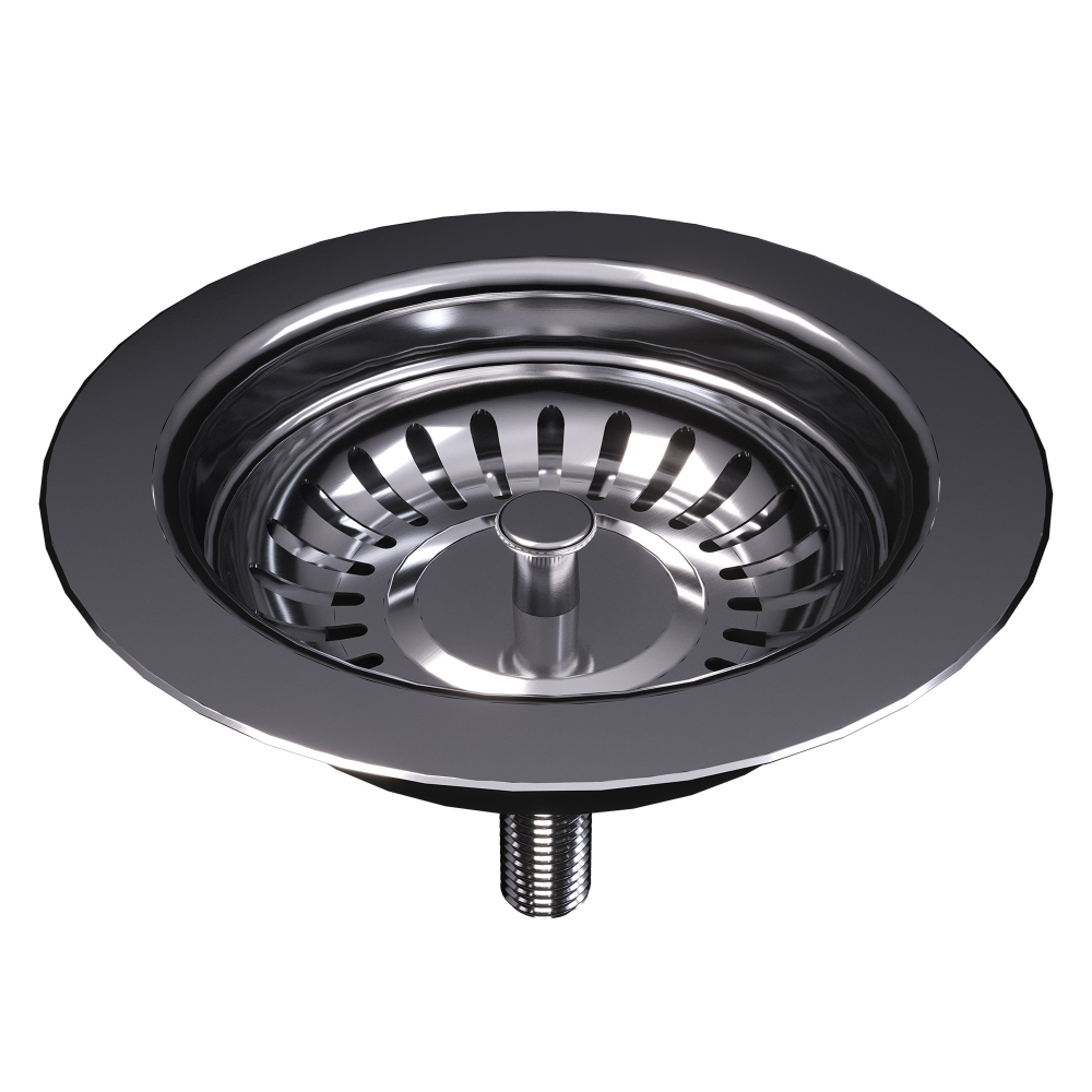 Кухонная мойка Abber Quarz AQ2902W, 60 см, кварцевый композит, белый матовый 