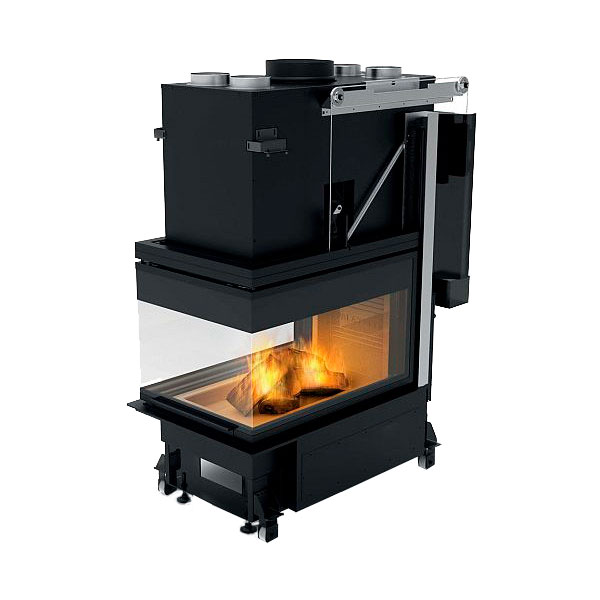 Каминная топка Palazzetti Ecomonoblocco WT 60 3D V16 
