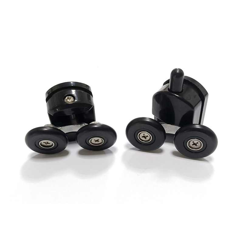 Душевая дверь Abber Schwarzer Diamant AG30150B5, 150 х 190 см, стекло прозрачное, профиль черный 