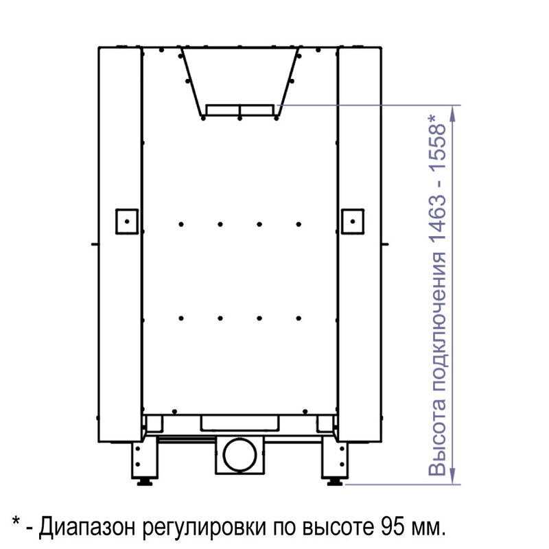 Каминная топка STAV 3VF 1000W 