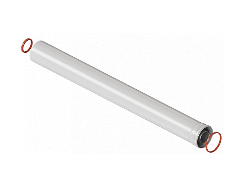 Элемент удлинительный коаксиальный Royal Thermo диам. 60/100L, 1000 мм 