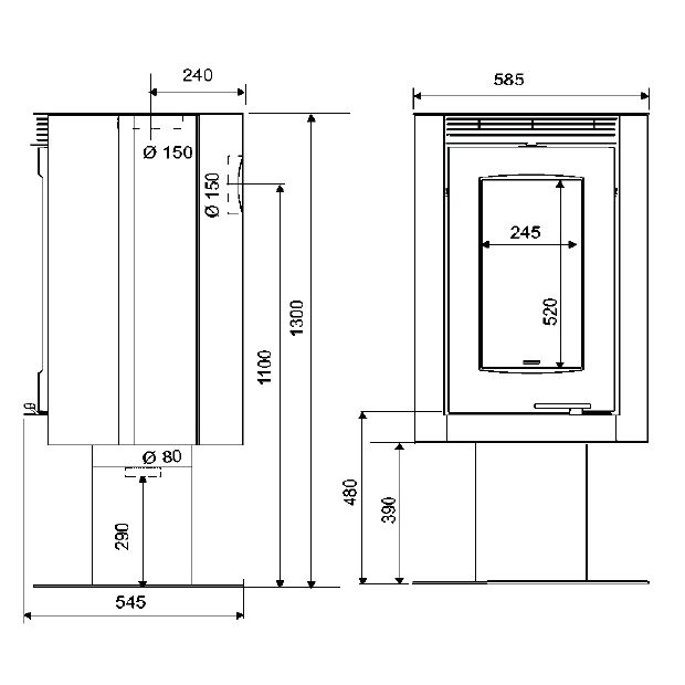 Печь Supra HANOOK LIFT 01 [CLONE] 