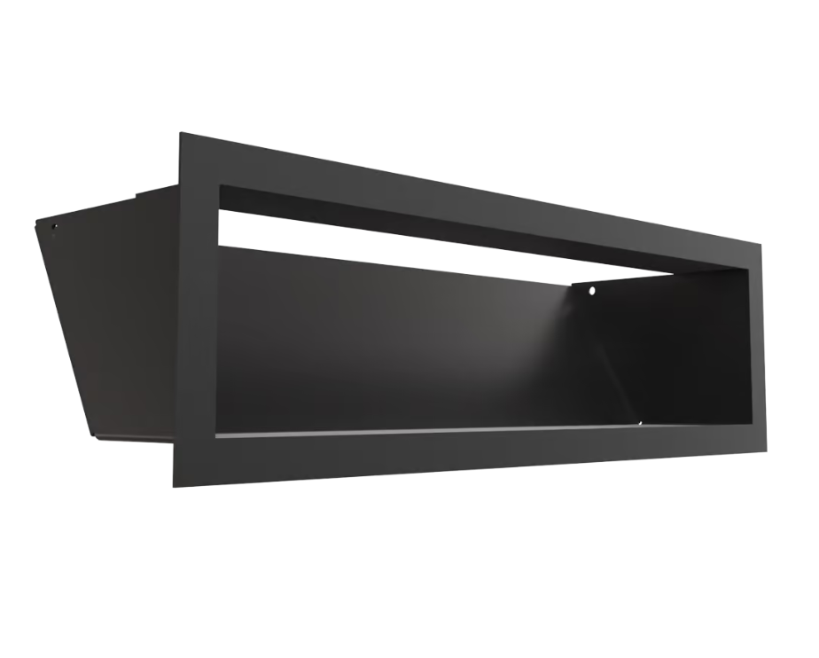 Решётка Kratki Luft 12x40 черная 