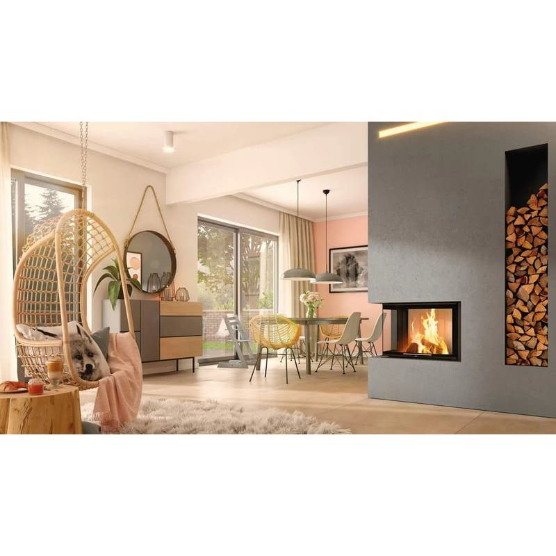 Каминная топка SPARTHERM Varia 2L-68h чёрный шамот 