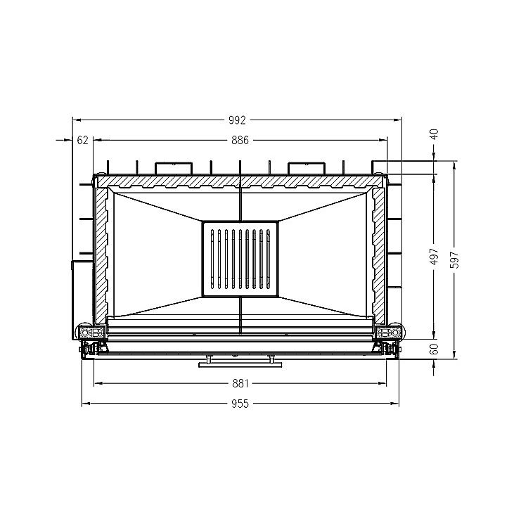 Каминная топка SPARTHERM Linear 4S Varia Ah 