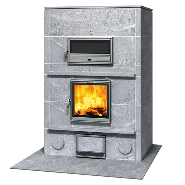 Дровяная печь с духовкой TLU 2450 Tulikivi 