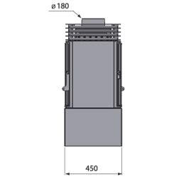Печь LCI 9 GF Stove (Liseo Castiron) 