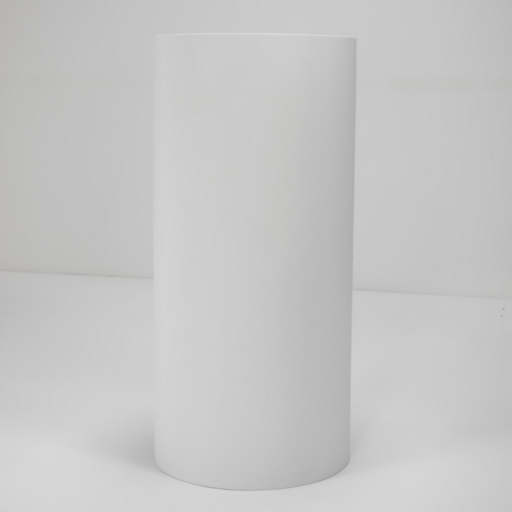 Раковина Abber Stein AS2516-H, 40 см, искусственный камень, напольная, цвет белый матовый 