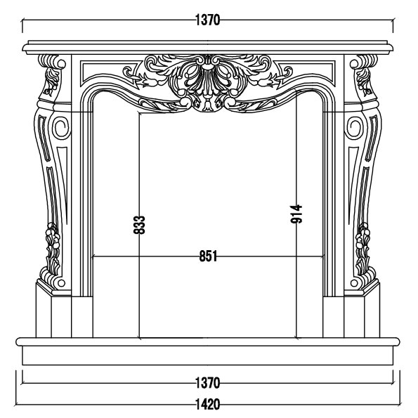 Портал JUNONA, Crema Marfil (Continental) 