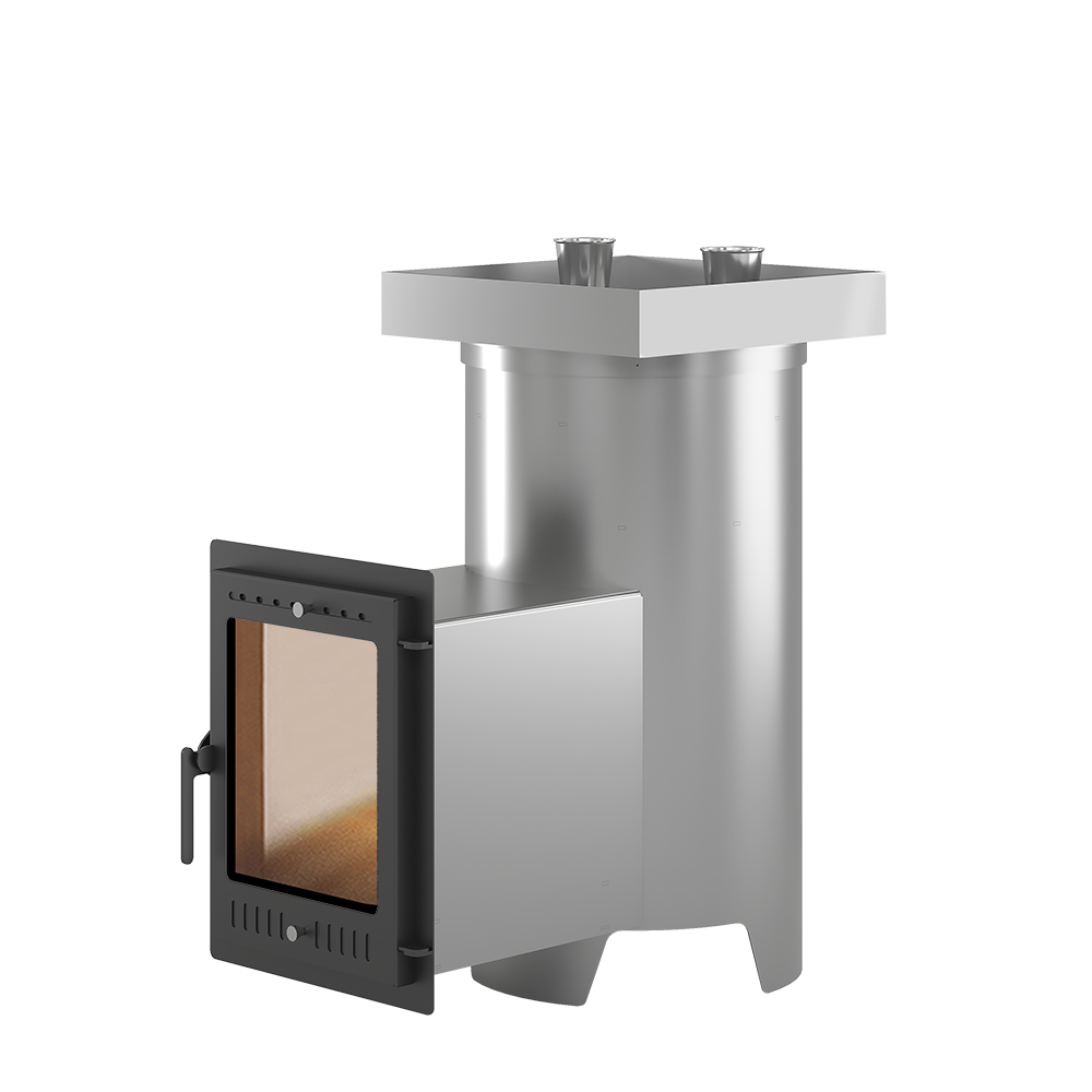 Печь для бани Эверест "Steam Master" 30 INOX (320М) (под обкладку) 