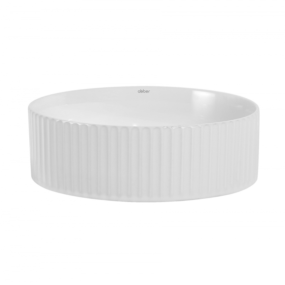 Раковина Abber Bequem AC2111, 36 х 36 х 11.5 см, накладная, белая 