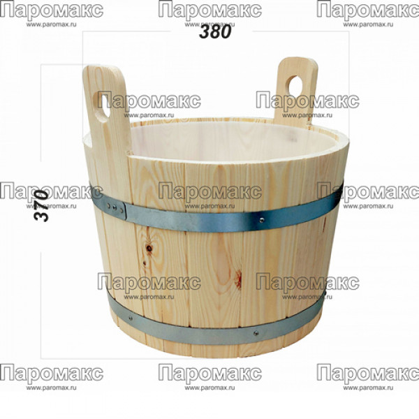 Шайка 17л ( пластиковая вставка) А23005 