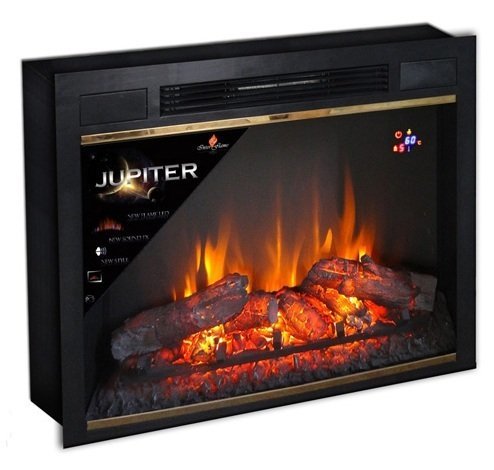 Очаг для электрокамина Inter Flame Sirius 30 LED FX Brass 