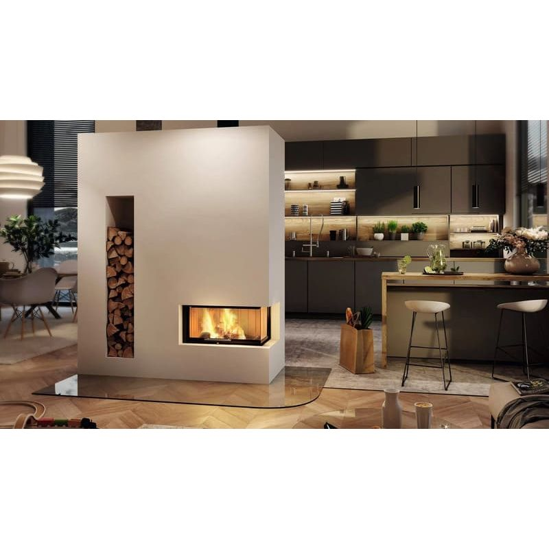 Каминная топка SPARTHERM Varia AS-2Rh чёрный шамот 