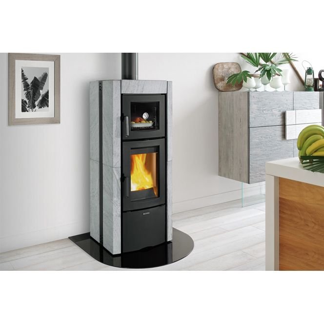 Печь La Nordica Ester Forno evo PT (серый камень) 