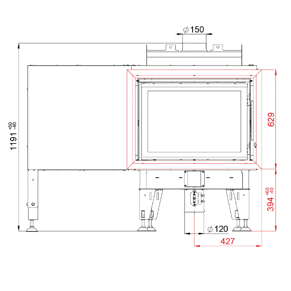 Дровяная топка BeF Therm B 7 
