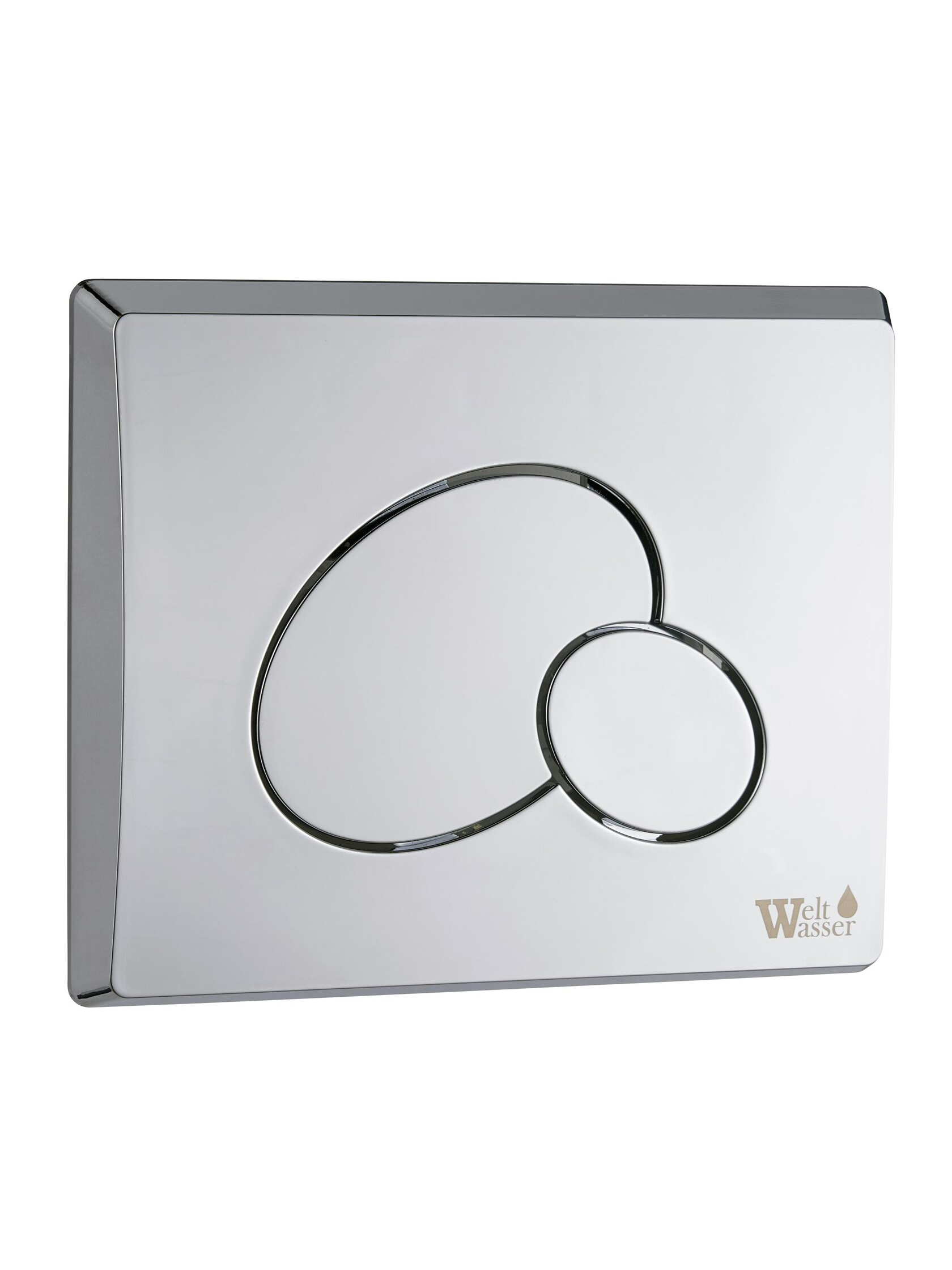 WeltWasser WW MARBERG 410 RD CR Инсталляция для унитаза. Круглая хром кнопка. 