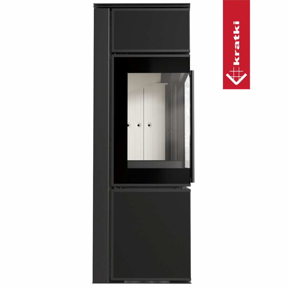 Печь Kratki PRO TORA/S 8 кВт Nero Assoluto 