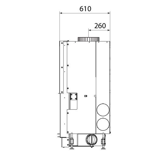 Каминная топка STAV HF 1100W 