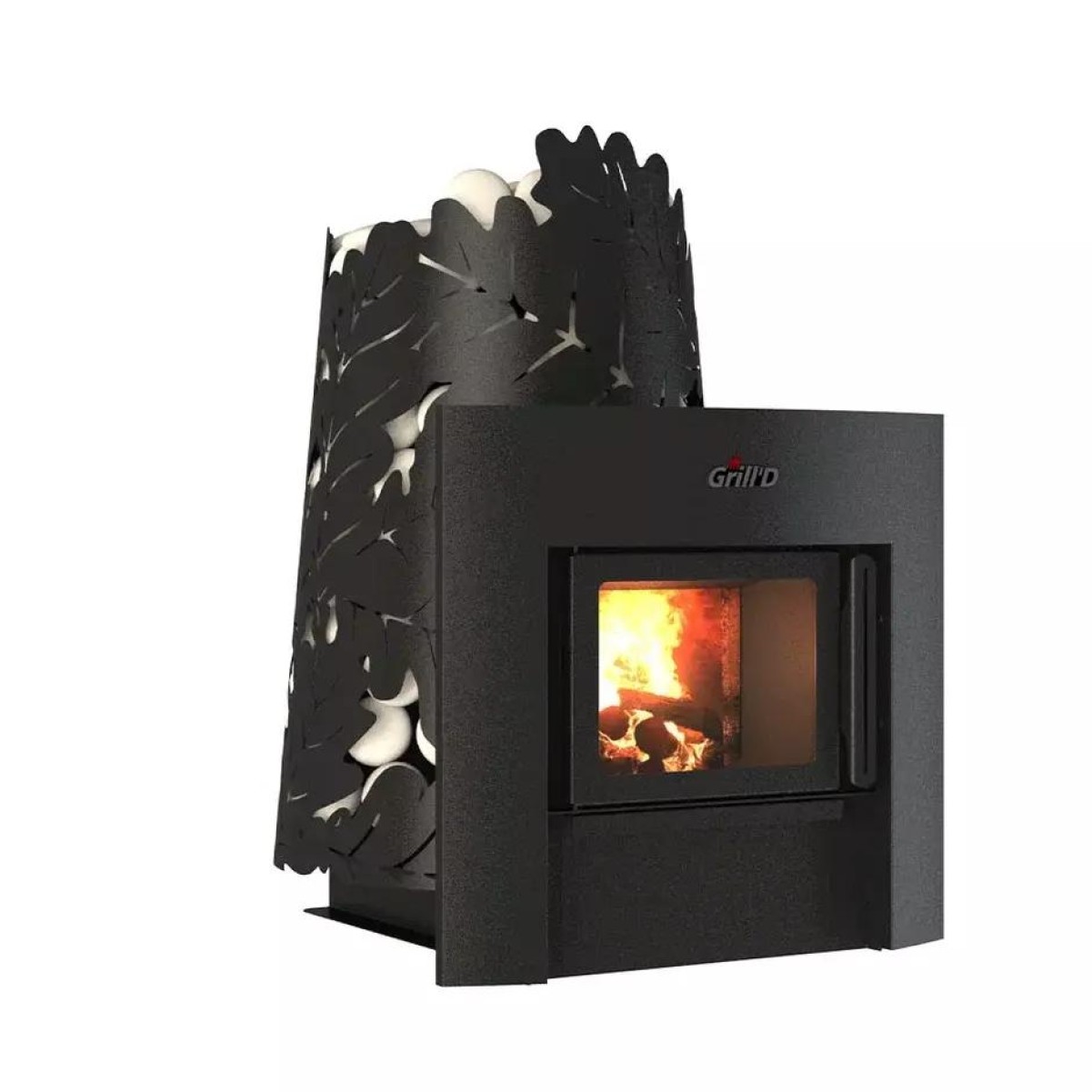 Дровяная печь для бани Grill’D Dubravo 200 Long Max 