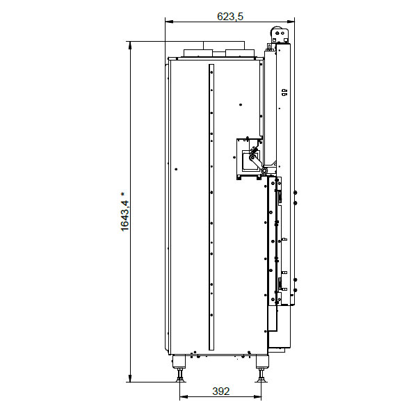Каминная топка Palazzetti Ecomonoblocco WT 16:9F V12 