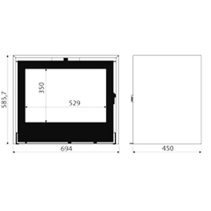 Печь I700P SZ RT, цоколь Z-образный (Axis) 