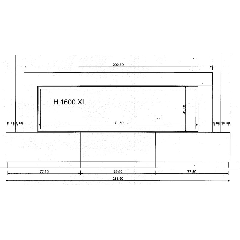 Облицовка Cassandre, H1600XXL (Axis) 