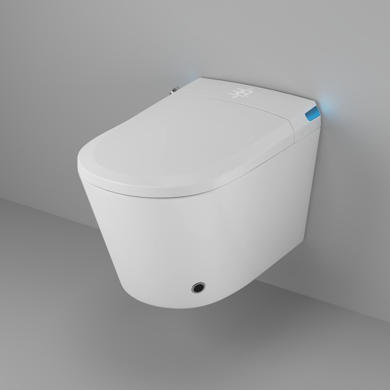 Унитаз подвесной Grossman Smart GR-5702 (590х380х380) белый,1 место 