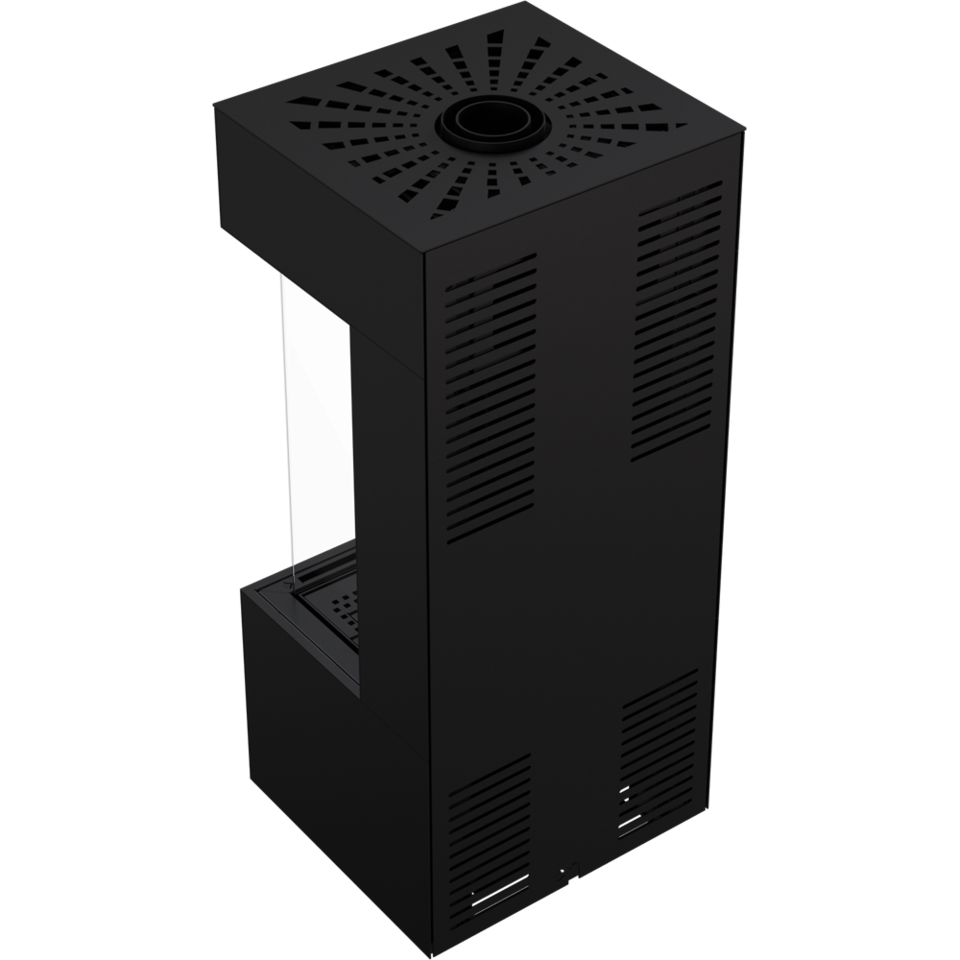 Каминокомплект на газу LEO/HOME/BOX/LP/45/68/G20/C, магистральный газ 