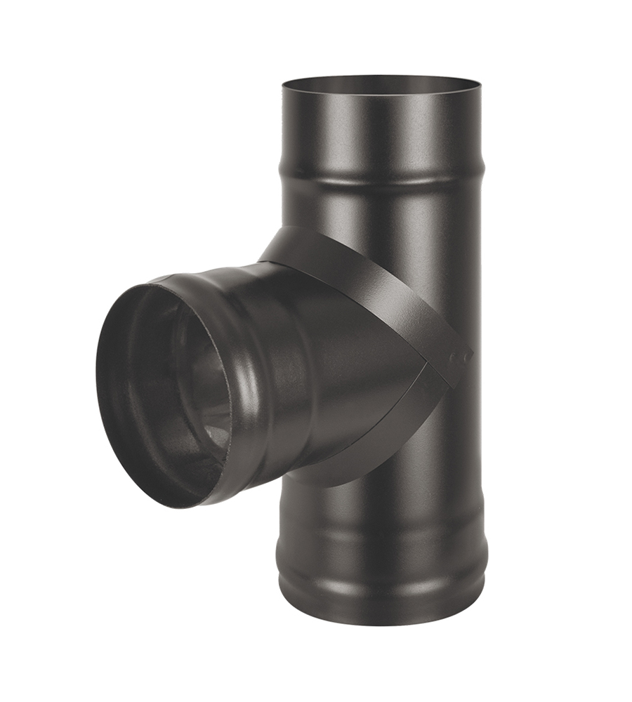 Тройник BLACK (AISI 430/0,8мм) 90* 