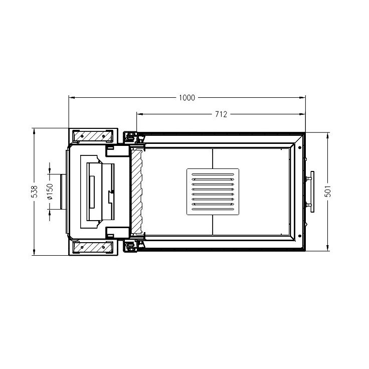 Каминная топка SPARTHERM Arte U-70h 