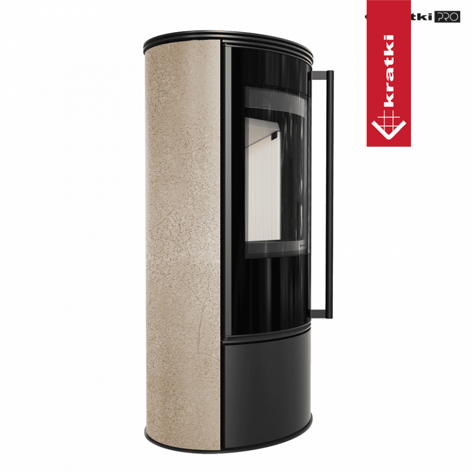 Печь Kratki PRO ERIK GOLD SATIN 
