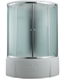 Душевой бокс Timo Comfort T-8855F Fabric Glass, стекло матовое, 150 x 150 см 