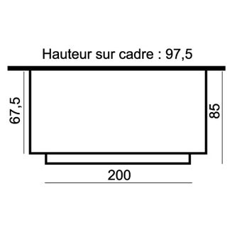 Облицовка Cassandre, H1200 (Axis) 