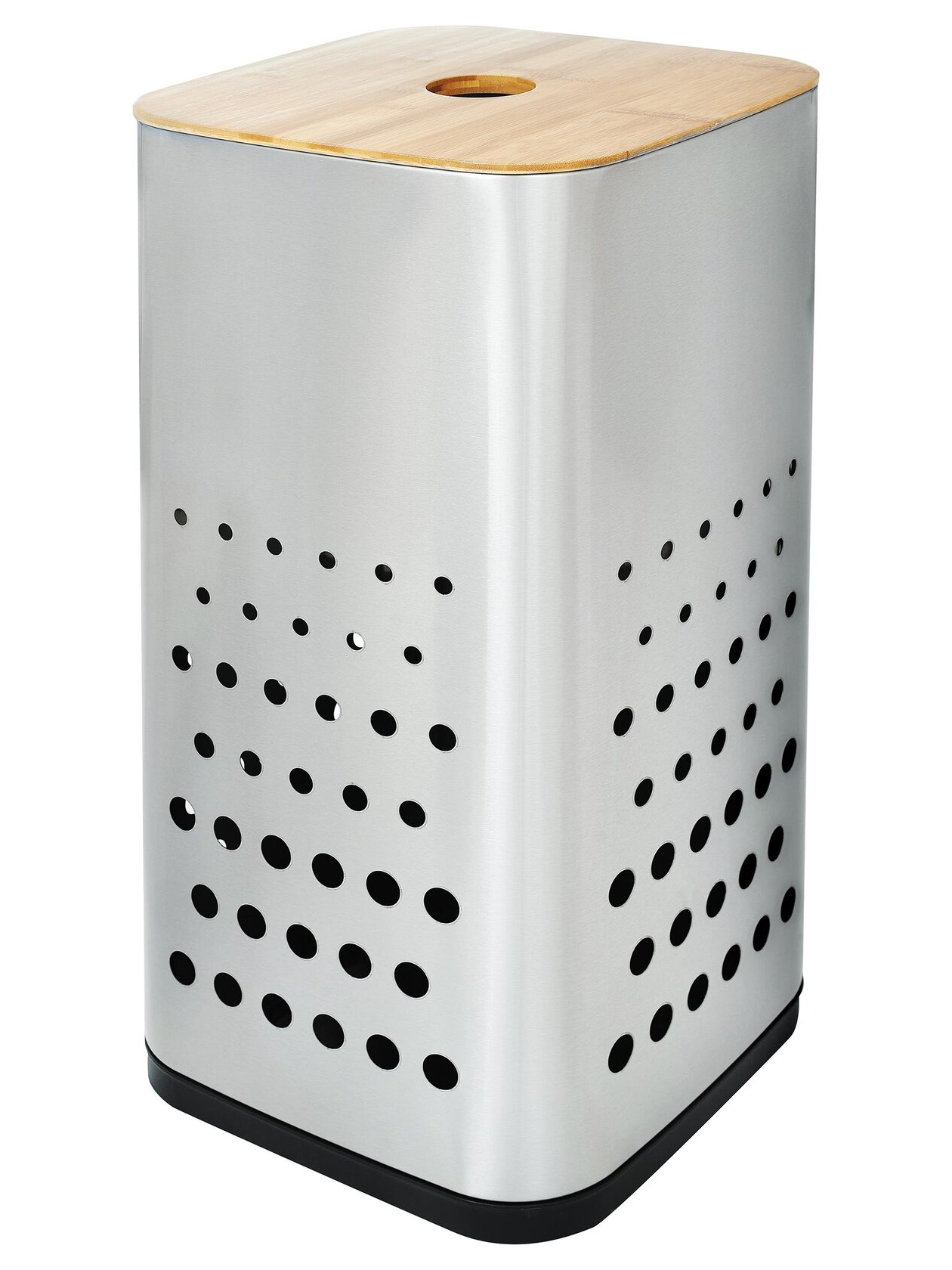 WW LETY MT 35L Корзина для белья. Матовая сталь 