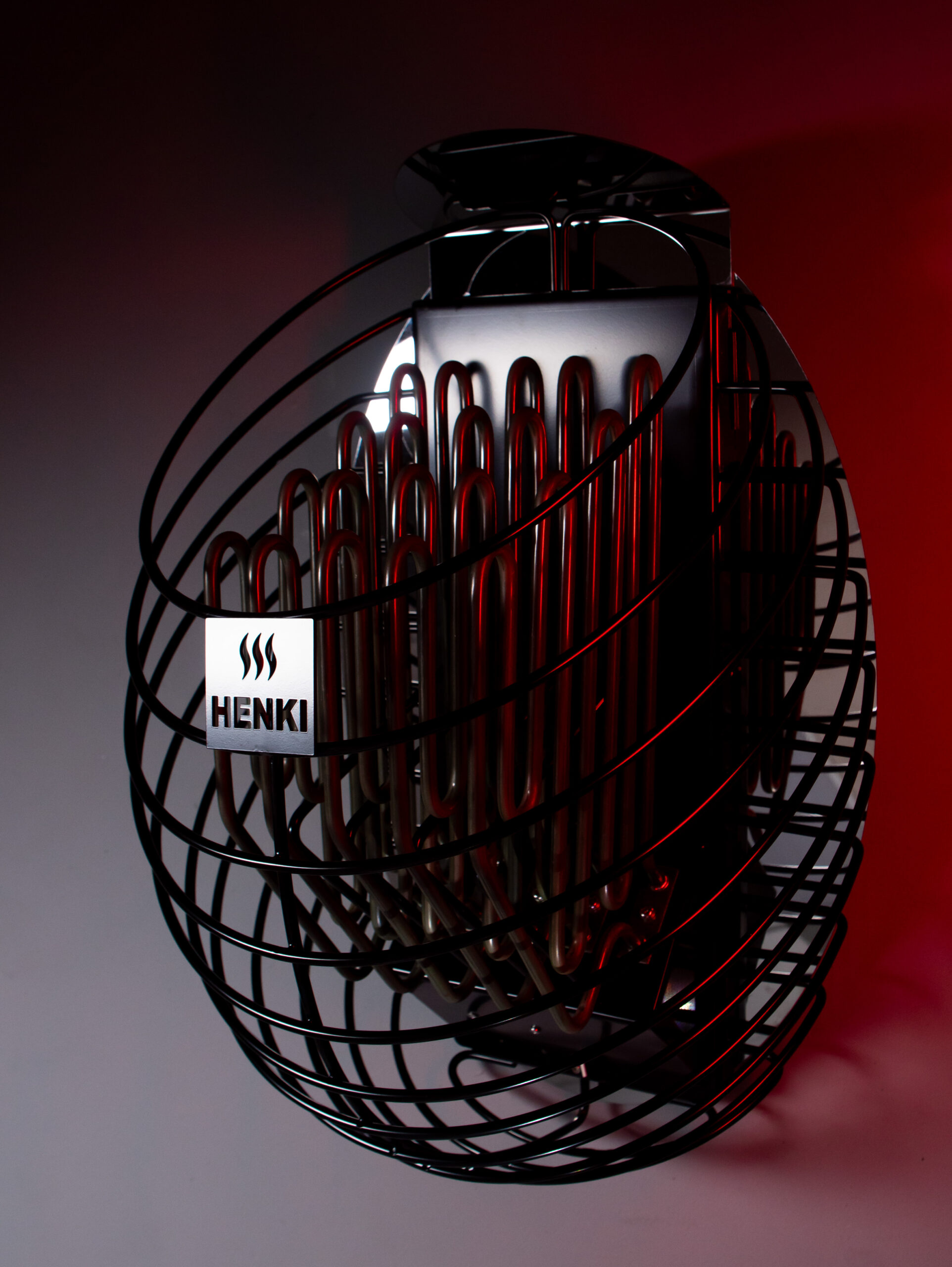Электрическая печь Henki Nest 6 кВт, черная 