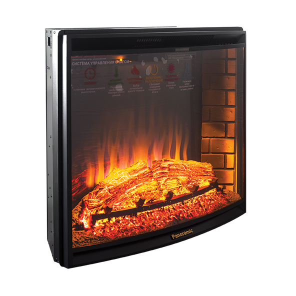 Очаг для электрокамина Inter Flame Panoramic 33 LED FX NEW Design 