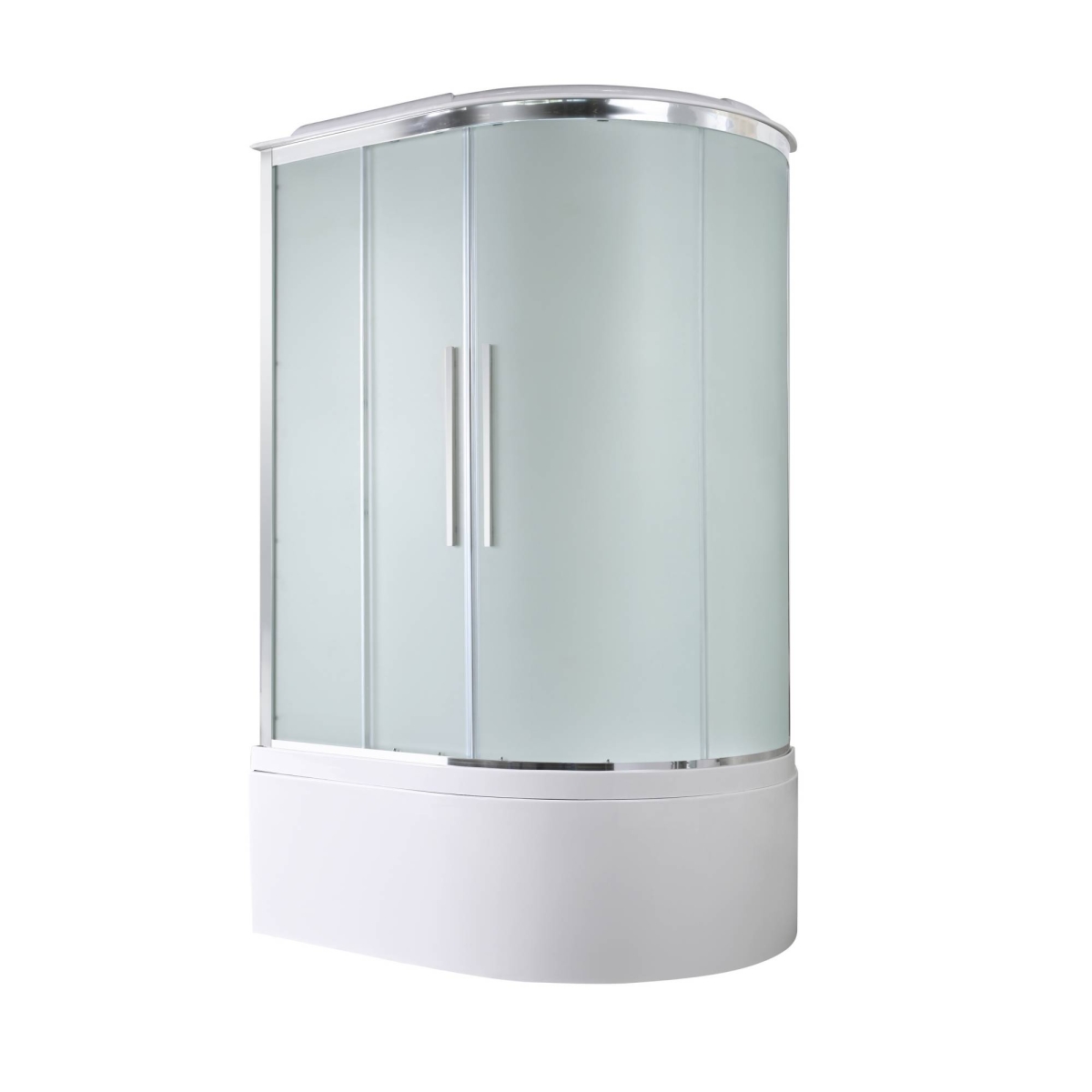 Душевая кабина AvaCan EM5912L/EM5912R 78208/78202, 120 x 90 см, с крышей, поддон высокий, левая/правая, стекло матовое, профиль хром 