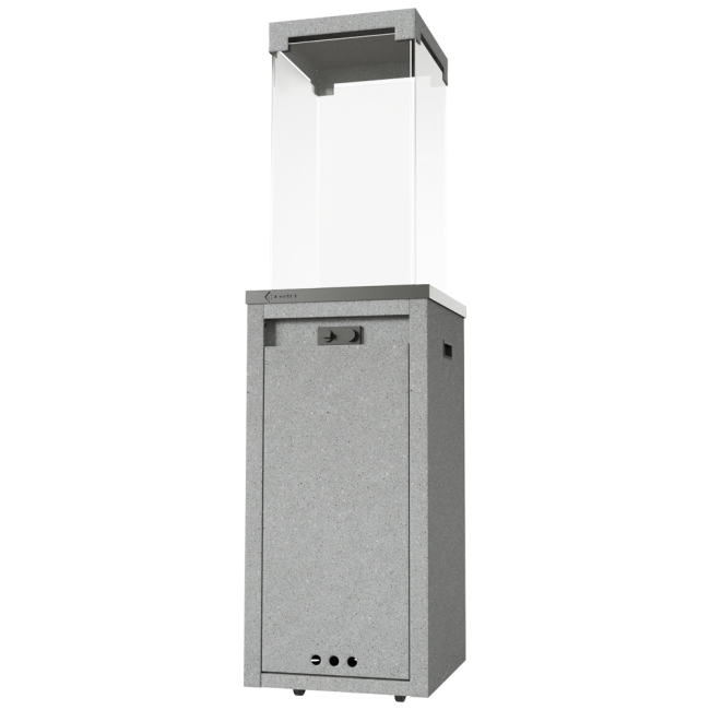 Нагреватель газовый PATIO/LIGHT, сталь, цвет гранит 