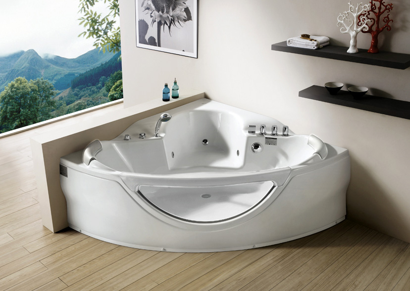 Ванна гидромассажная акриловая Gemy G9025 II B, 155 х 155 x 70 см 