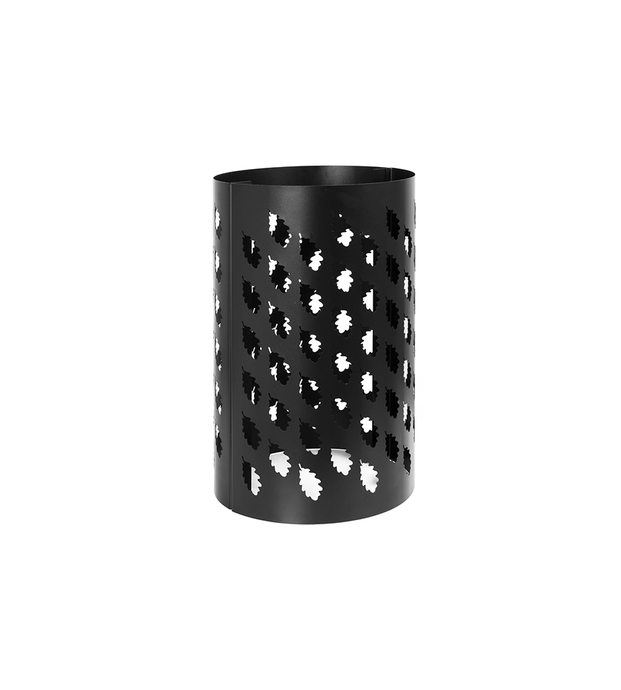 Сетка для камней на трубу "ДУБОВЫЙ ЛИСТ" BLACK, L-500 