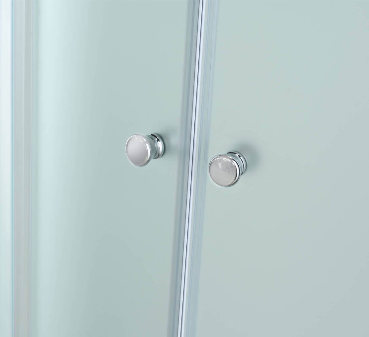 Душевая кабина AvaCan C5090 78325, 90 x 90 см, с крышей, поддон высокий, стекло матовое, профиль хром 