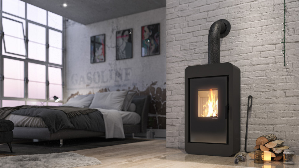 Печь DEFRO HOME PICO, 6,6кВт, золотая сталь 