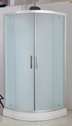 Душевая кабина Imwei XM-09FW, 90 x 90 см, средний поддон, стекла прозрачные, профиль серебристый 