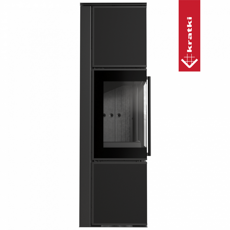 Печь Kratki PRO TORA/M 8 кВт Nero Assoluto 