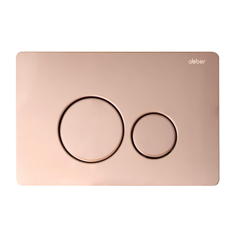 Инсталляция с унитазом Abber Bequem AC1100T-AC0105-AC0121RG, сиденье микролифт, смыв Торнадо, клавиша смыва золото розовое, белый, комплект 